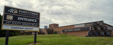 Forty Creek Whisky Distillery - 4 Minute Drive