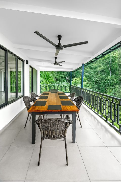 Dining Terrace: Enjoy alfresco meals with stunning jungle views and refreshing breezes!