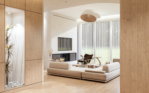 This is a render – the property will match this design by May 1