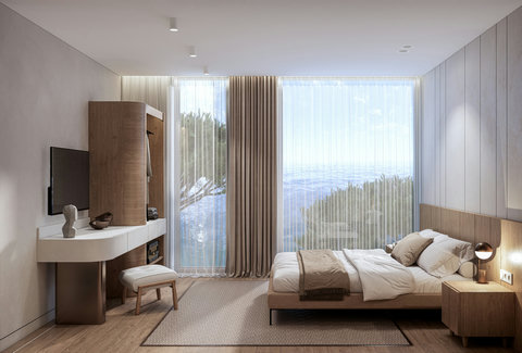 This is a render – the property will match this design by May 1