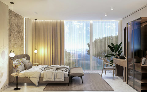 This is a render – the property will match this design by May 1