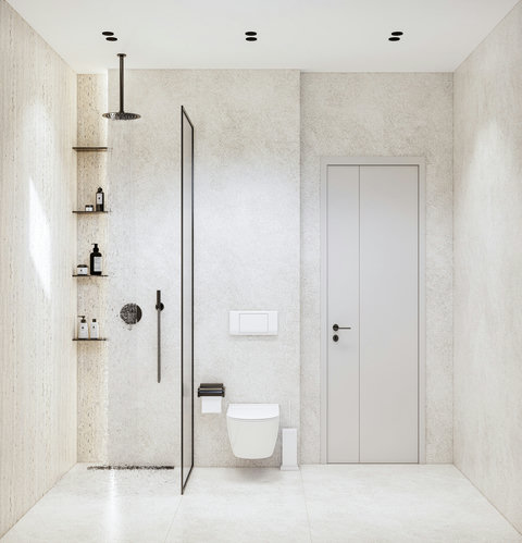 This is a render – the property will match this design by May 1