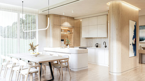 This is a render – the property will match this design by May 1