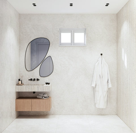 This is a render – the property will match this design by May 1