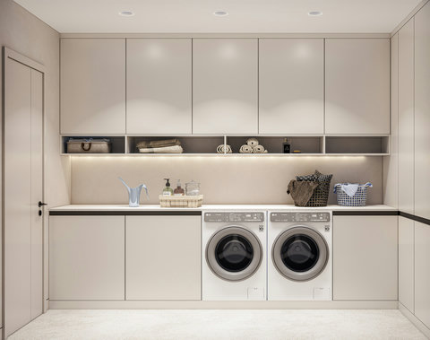 This is a render – the property will match this design by May 1