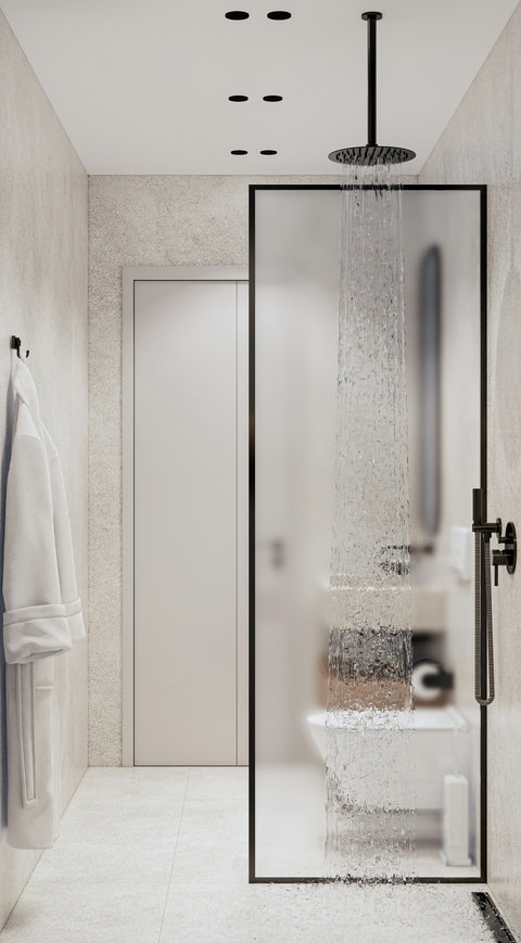 This is a render – the property will match this design by May 1