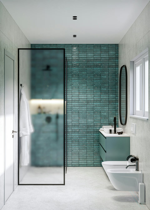 This is a render – the property will match this design by May 1