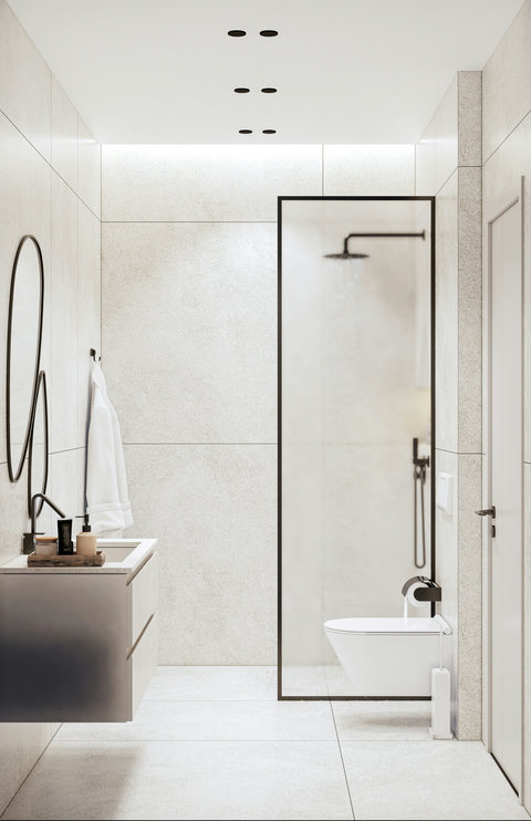 This is a render – the property will match this design by May 1