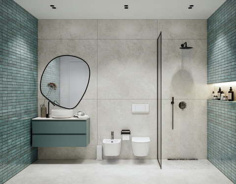 This is a render – the property will match this design by May 1