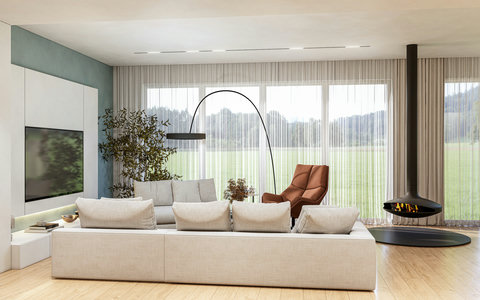 This is a render – the property will match this design by May 1