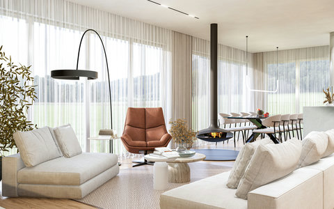 This is a render – the property will match this design by May 1