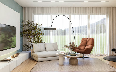 This is a render – the property will match this design by May 1