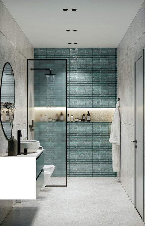 This is a render – the property will match this design by May 1