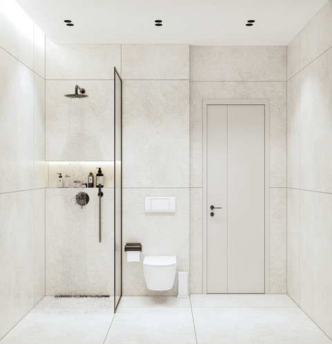 This is a render – the property will match this design by May 1