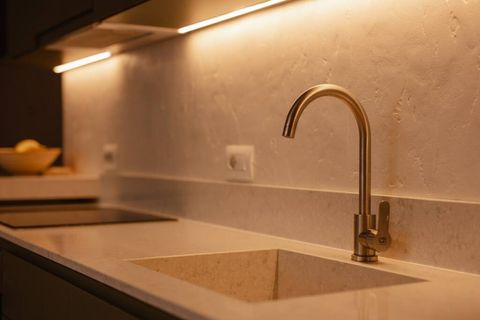 Fully-equipped kitchen details