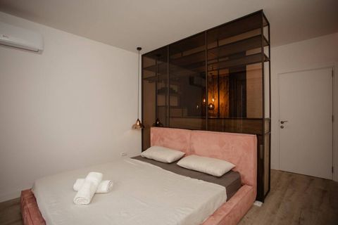 Bedroom 1 with a double bed