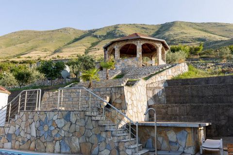 Stairs leading to the dining area