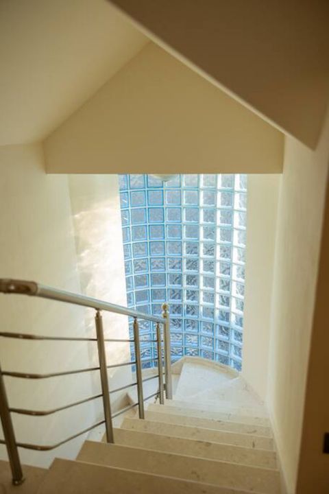 Stairs leading to ground floor