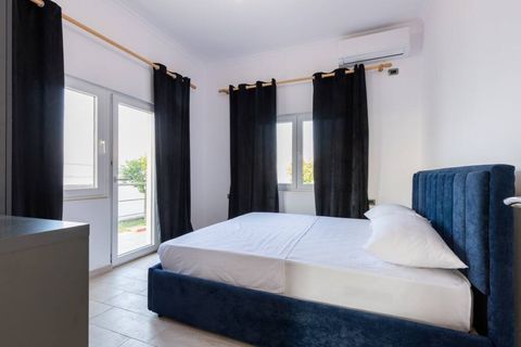 Bedroom 1 with a double bed (Ground floor)