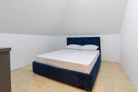 Bedroom 4 with a double bed (First floor)