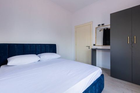 Bedroom 1 with a double bed (Ground floor)