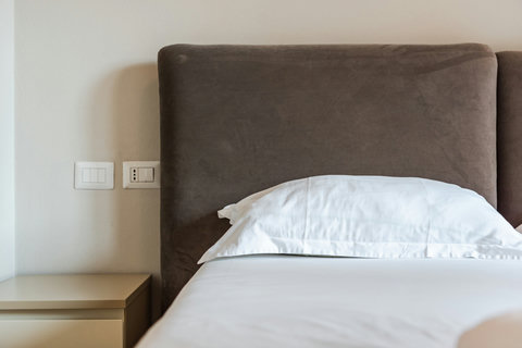 Bedroom 1 with a double bed