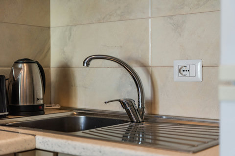 Fully-equipped kitchen details