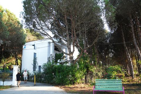 View of the villa (East)