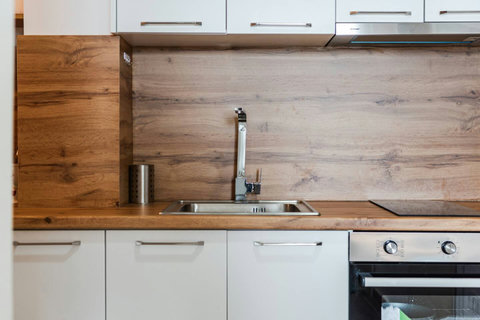 Fully-equipped kitchen details