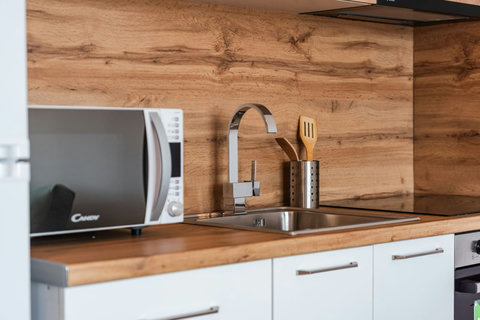 Fully-equipped kitchen details