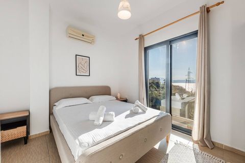 Bedroom 1 with a double bed