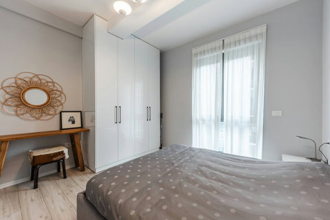 Bedroom with a double bed (King size)