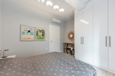 Bedroom with a double bed (King size)