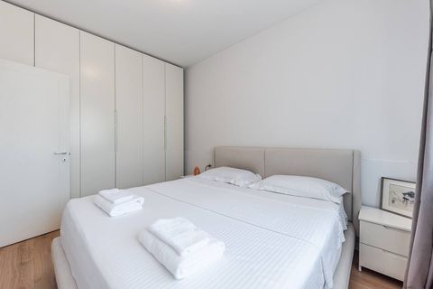 Bedroom 1 with a double bed