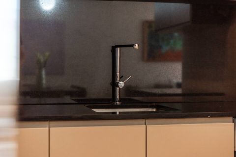 Fully-equipped kitchen details