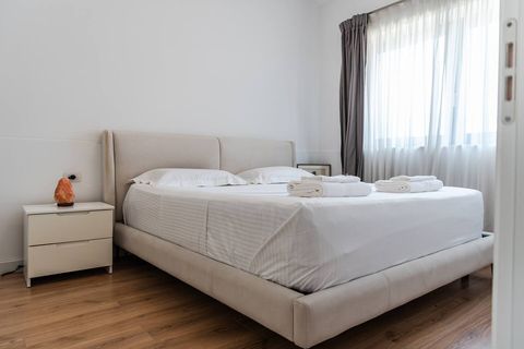 Bedroom 1 with a double bed