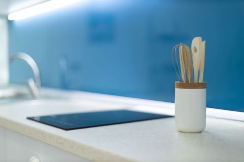 Fully-equipped kitchen details