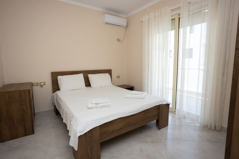 Bedroom 1 with a double bed