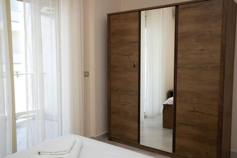 Bedroom 1 with a double bed