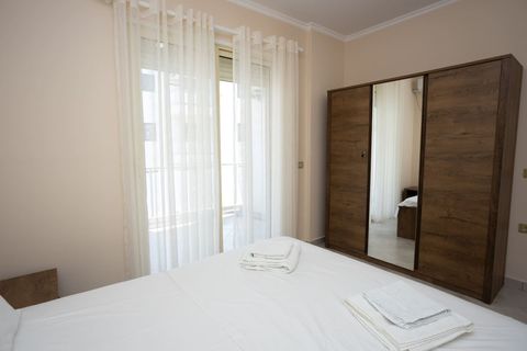 Bedroom 1 with a double bed