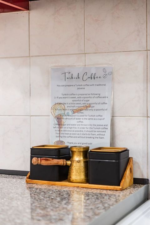 Fully-equipped kitchen details