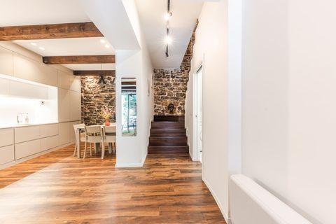 Hallway and stairs to the first floor