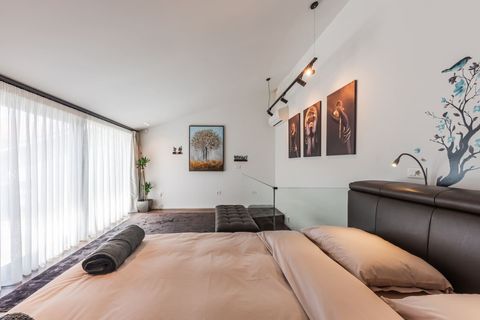 Bedroom 3 with a double bed (Second floor)