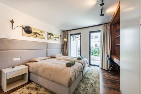 Bedroom 2 with two single beds (First floor)