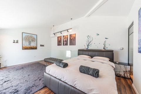 Bedroom 3 with a double bed (Second floor)