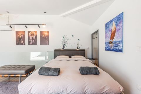 Bedroom 3 with a double bed (Second floor)