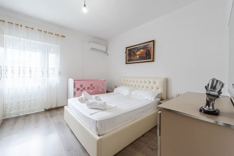 Bedroom 1 with a double bed (King Size)