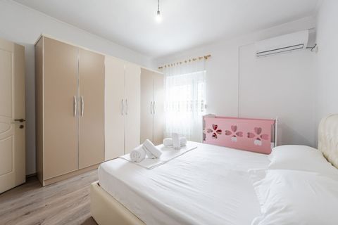 Bedroom 1 with a double bed (King Size)