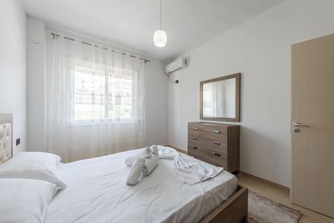 Bedroom with a double bed