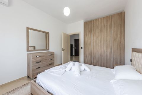 Bedroom with a double bed